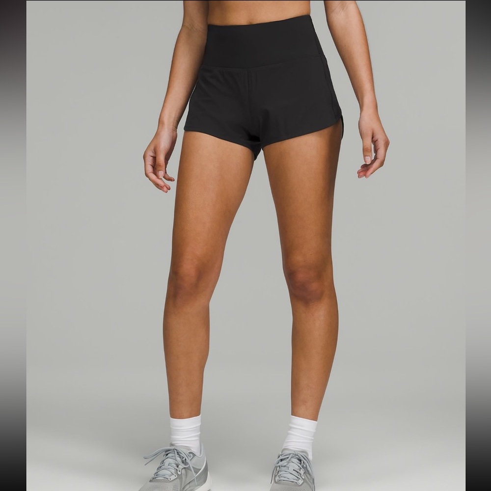 Lululemon Speed Up High Rise Lined Shorts 2.5”